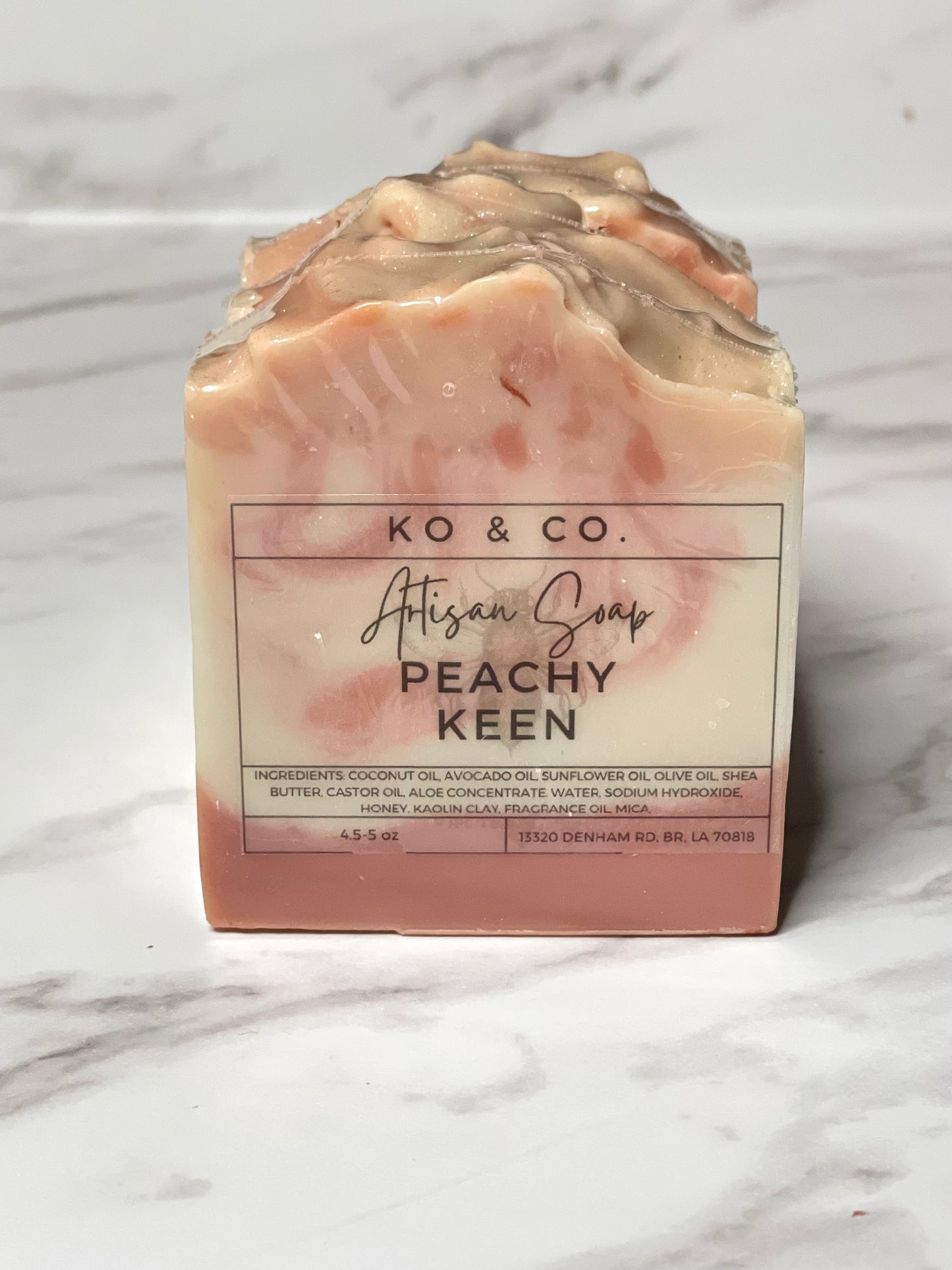 Peachy Keen Soap