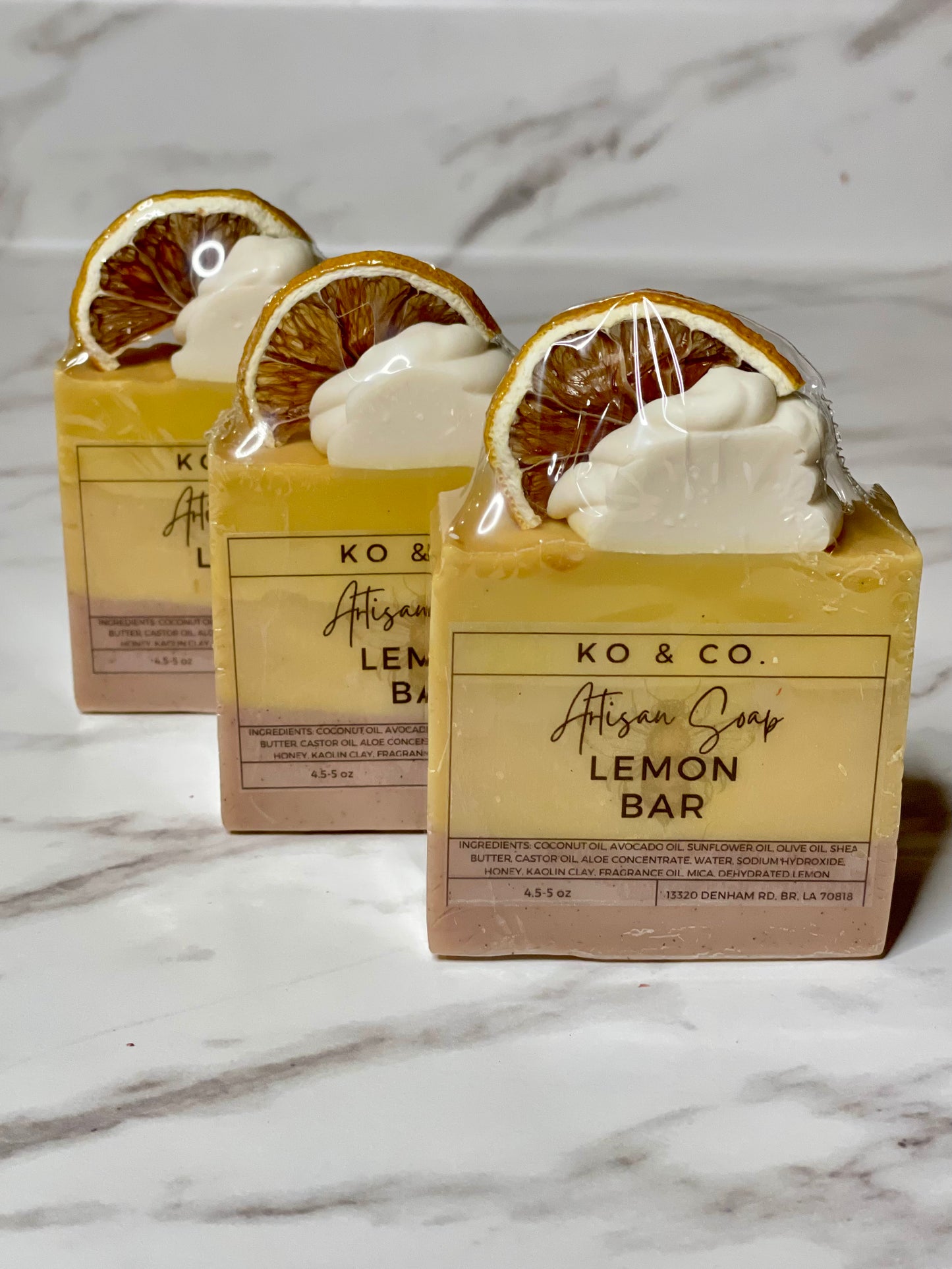 Lemon Bar Soap