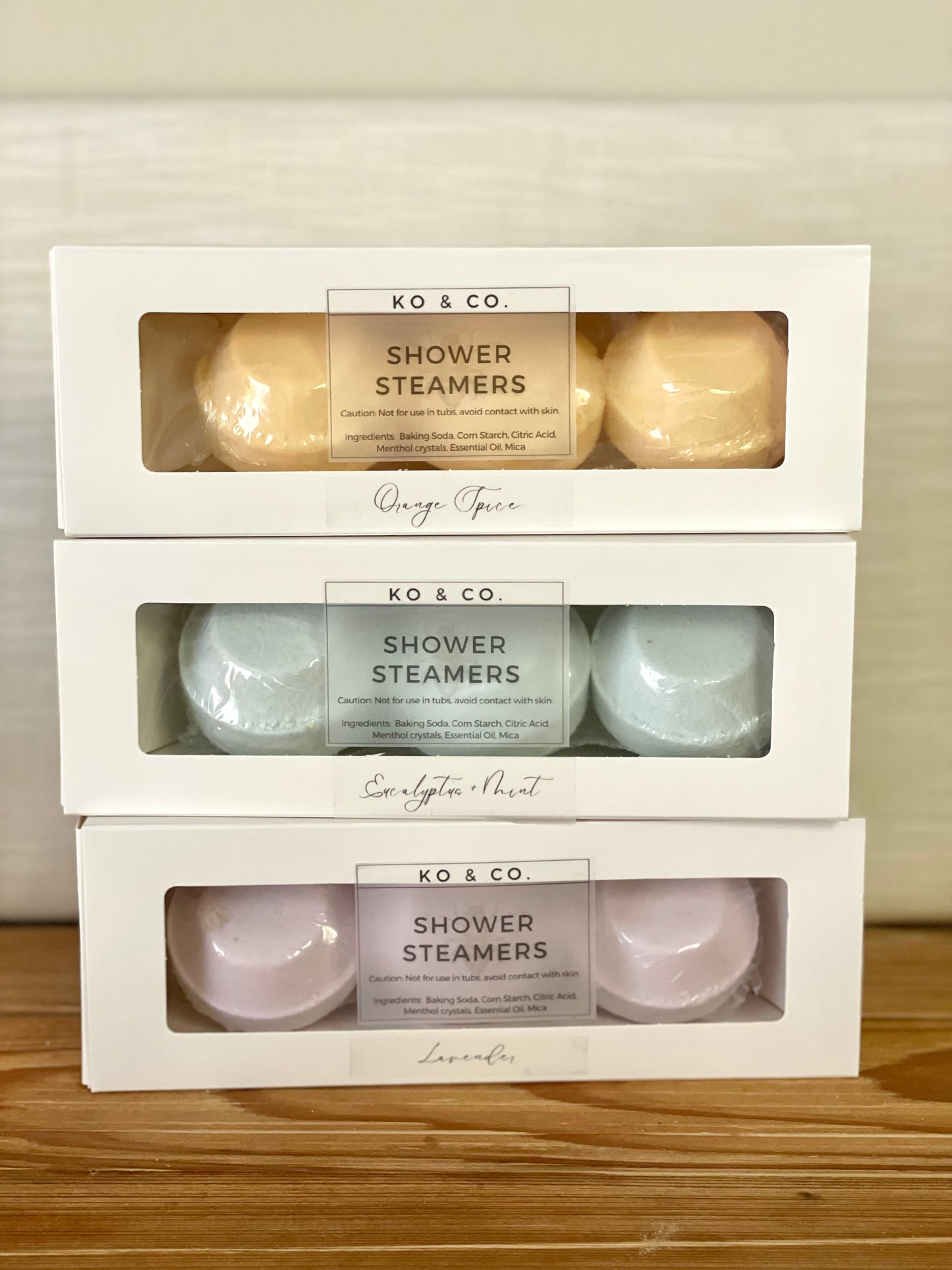 Assorted Shower Steamers