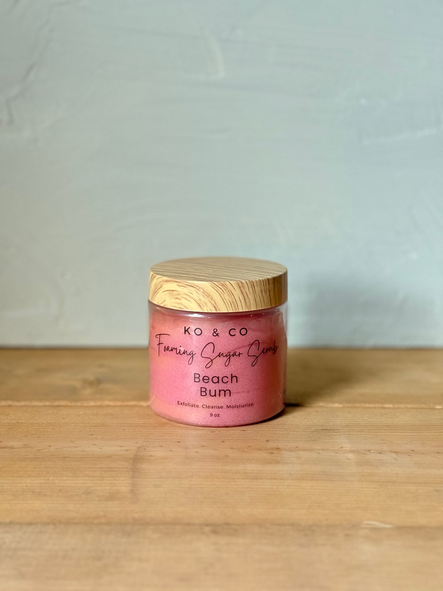 Beach Bum Sugar Scrub | cleanse + polish