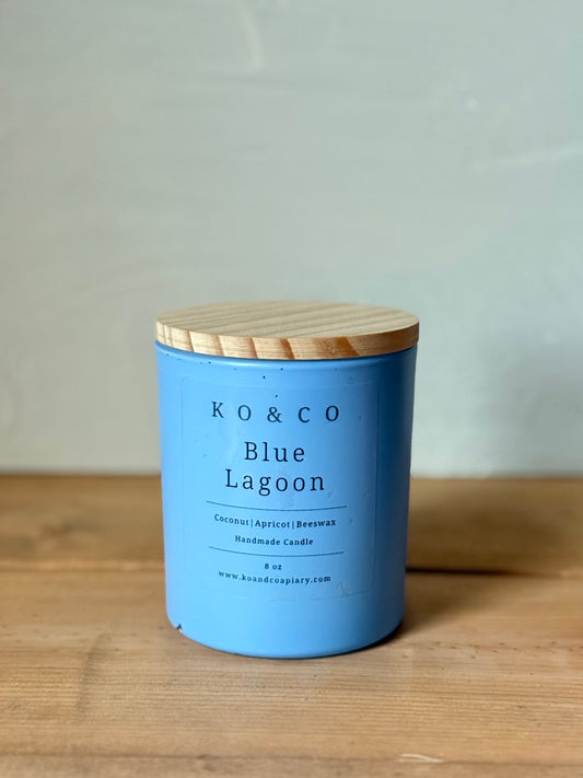 8 oz Candle | coco apricot beeswax