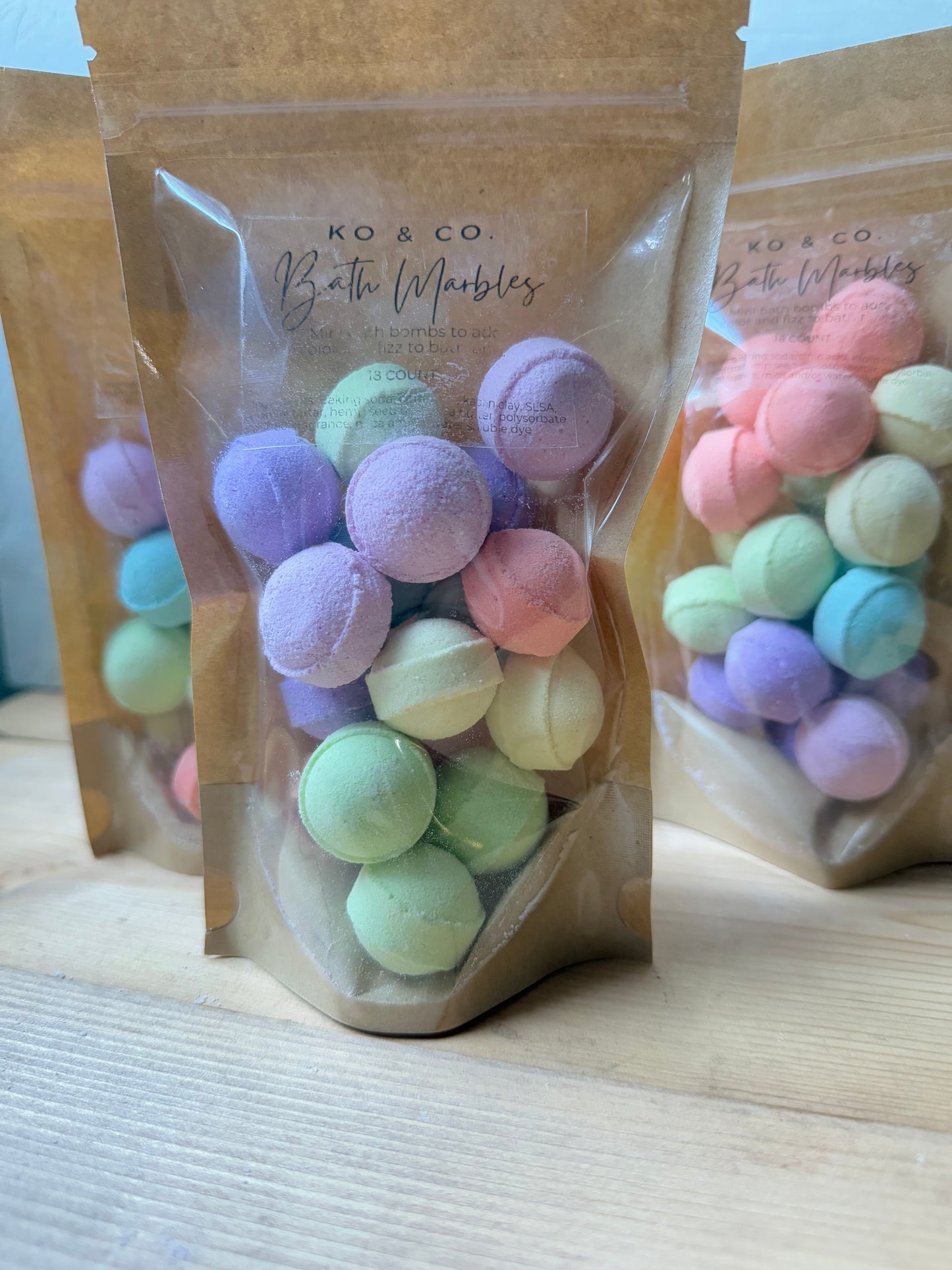 Bath Marbles | mini bath bombs