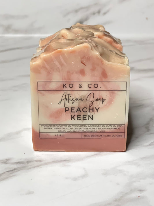 Peachy Keen Soap