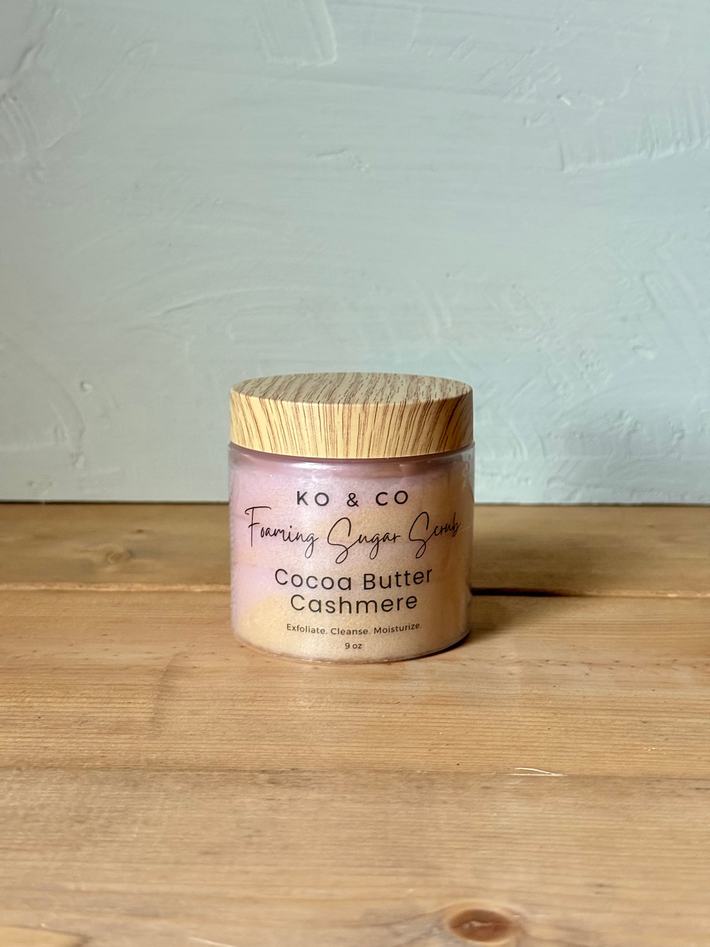 Cocoa Butter Cashmere Sugar Scrub | cleanse + polish