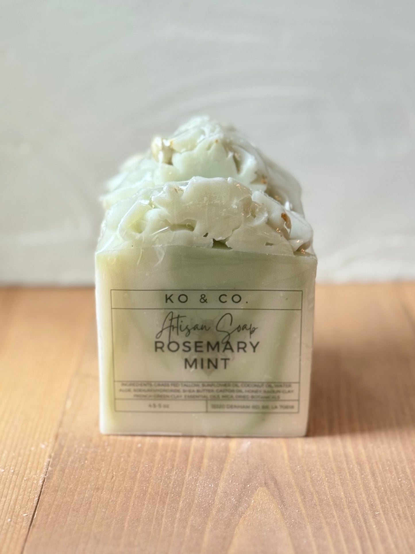 Rosemary + Mint Soap | Tallow Soap