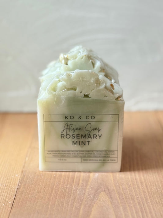 Rosemary + Mint Soap | Tallow Soap